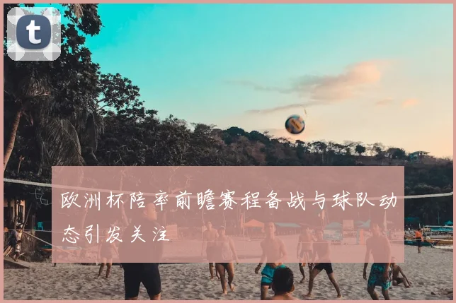 欧洲杯陪率前瞻赛程备战与球队动态引发关注